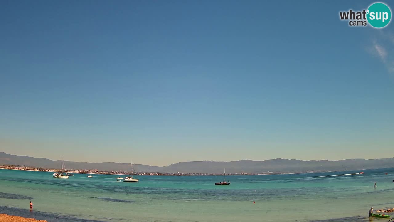 Spletna kamera Cagliari Windsurf Club – Pogled v živo s plaže Poetto