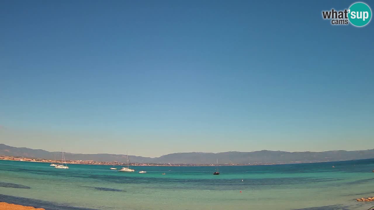 Webcam Cagliari Windsurf Club – Playa del Poetto en directo
