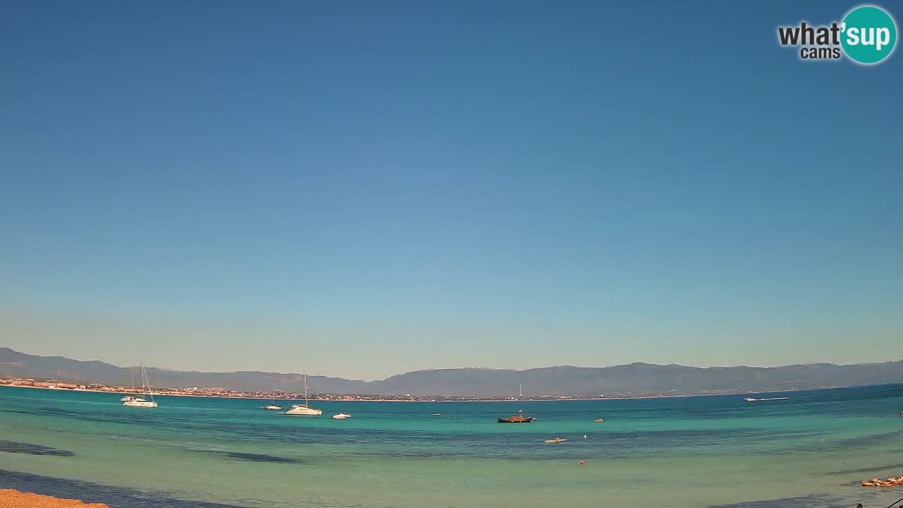 Webcam Cagliari Windsurf Club – Playa del Poetto en directo