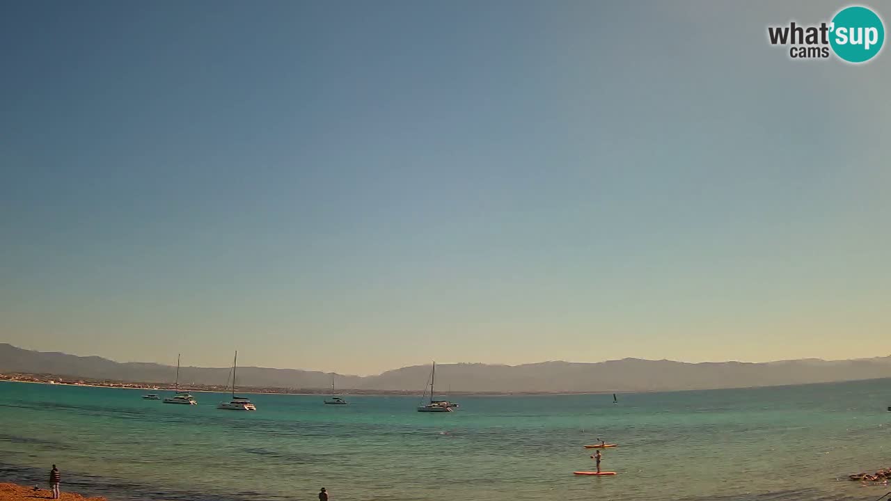 Spletna kamera Cagliari Windsurf Club – Pogled v živo s plaže Poetto