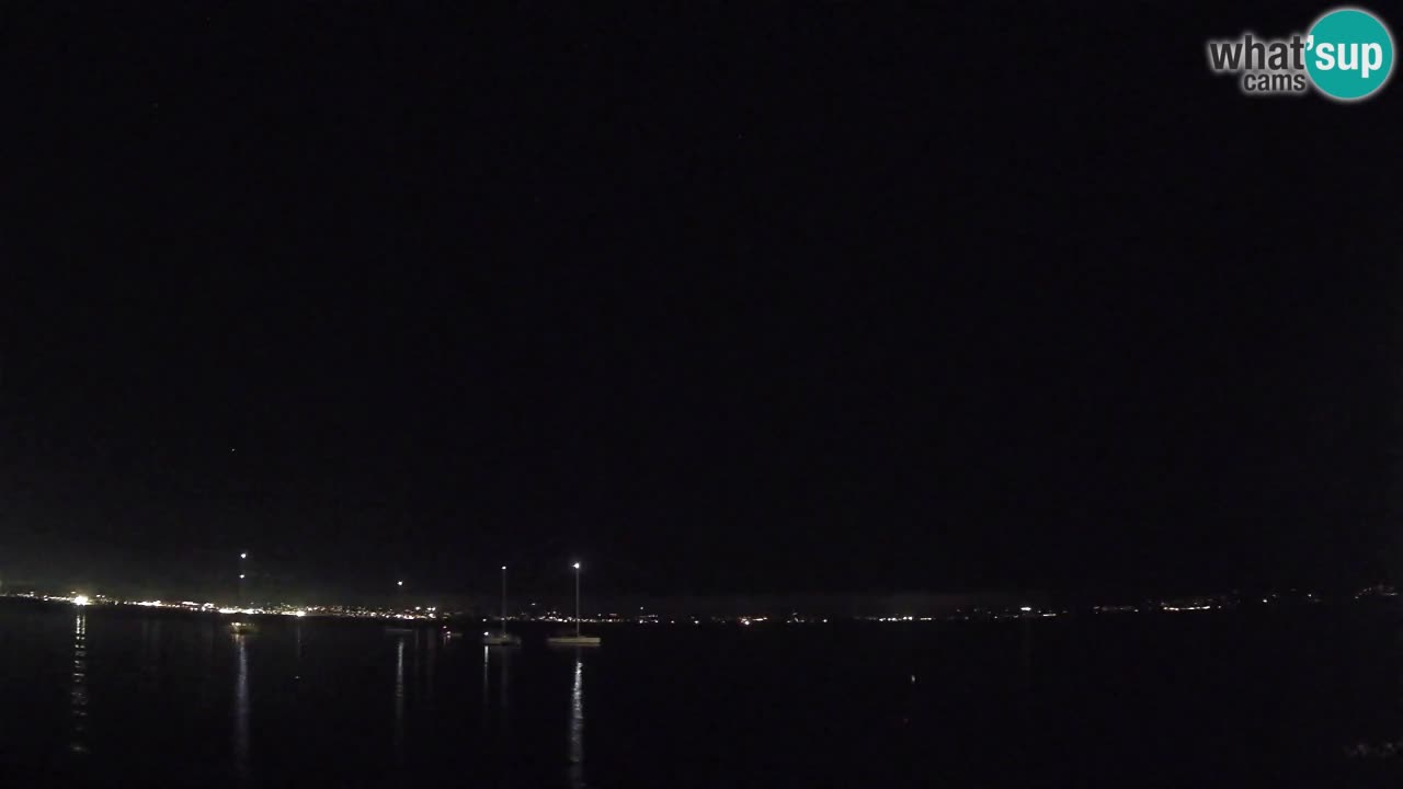 Webcam Cagliari Windsurf Club – Plage du Poetto en direct