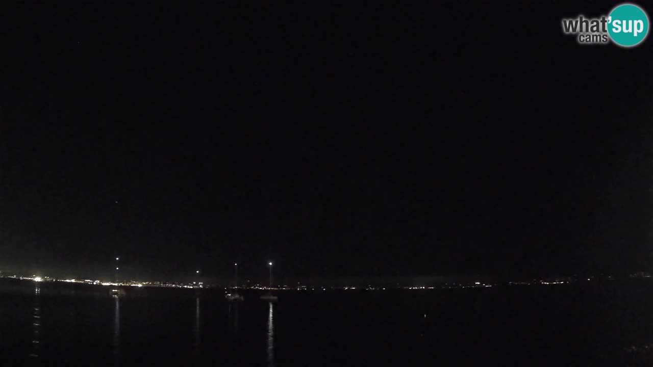 Web kamera Cagliari Windsurf Club – Poetto plaža uživo