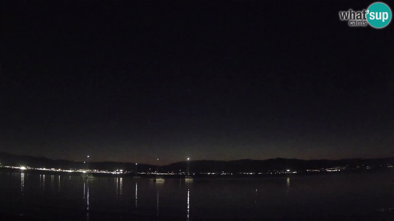 Webcam Cagliari Windsurf Club – Spiaggia del Poetto in diretta