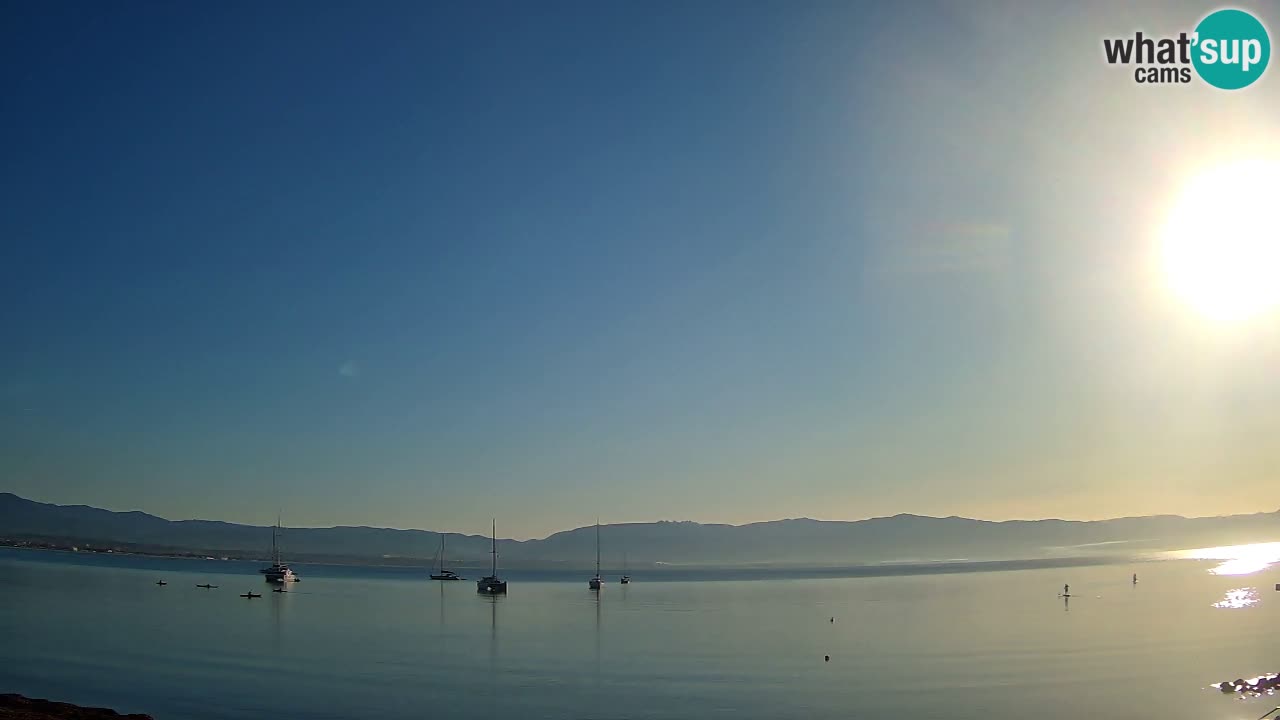 Webcam Cagliari Windsurf Club – Plage du Poetto en direct
