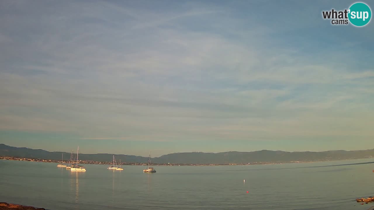 Webcam Cagliari Windsurf Club – Plage du Poetto en direct
