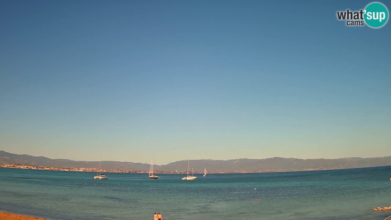 Webcam Cagliari Windsurf Club – Playa del Poetto en directo