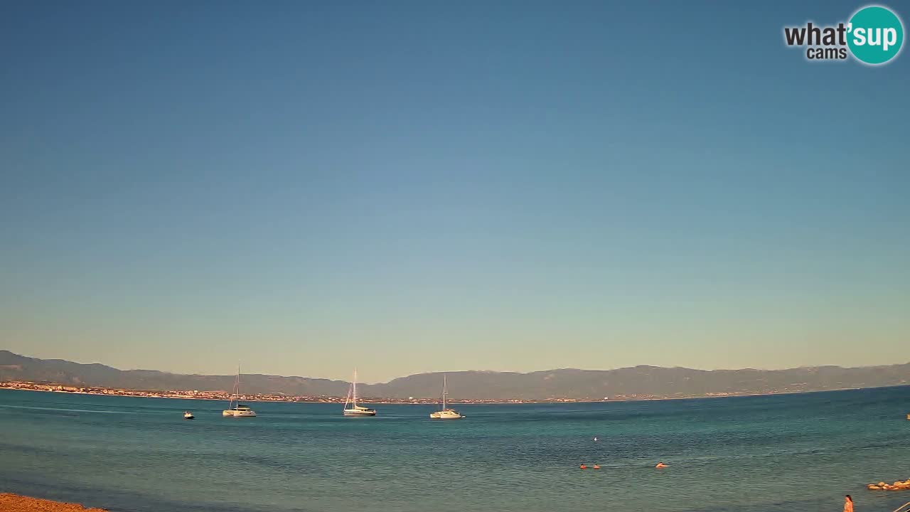 Web kamera Cagliari Windsurf Club – Poetto plaža uživo