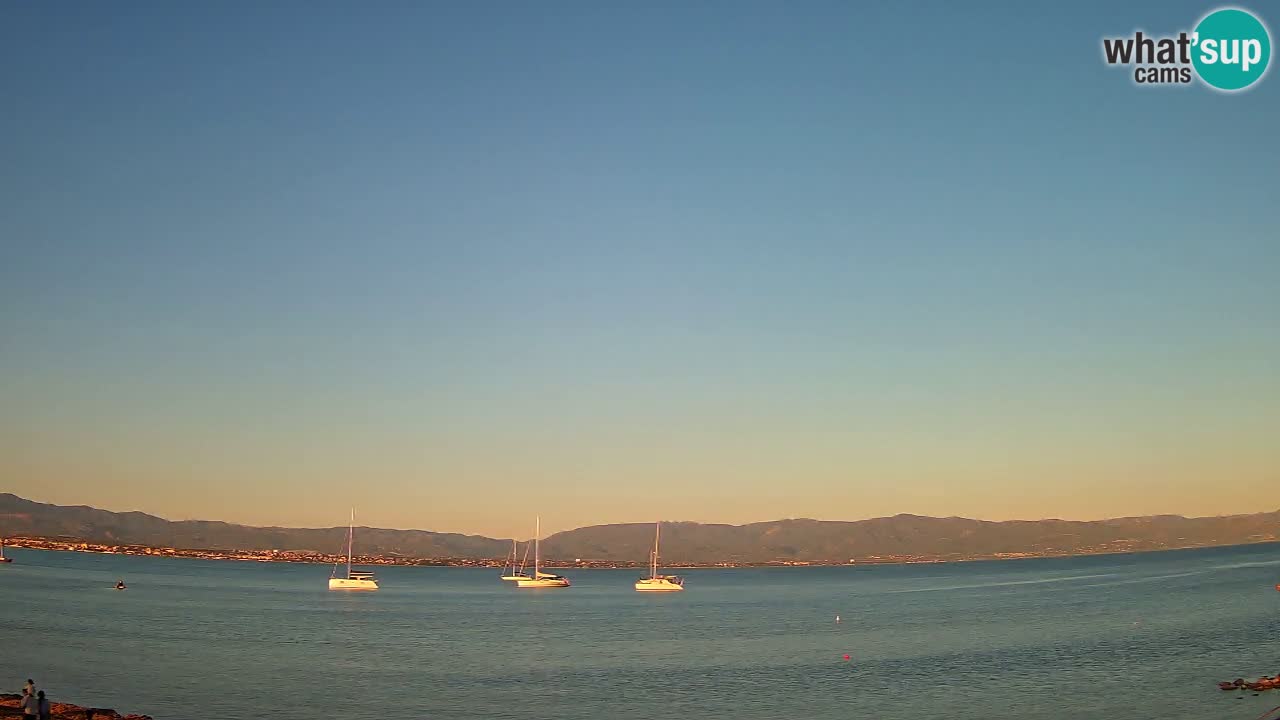 Webcam Cagliari Windsurf Club – Plage du Poetto en direct