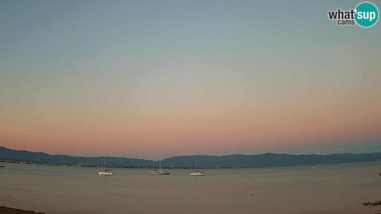 Webcam Cagliari Windsurf Club – Playa del Poetto en directo