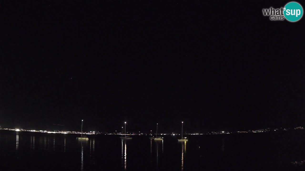 Webcam Cagliari Windsurf Club – Playa del Poetto en directo