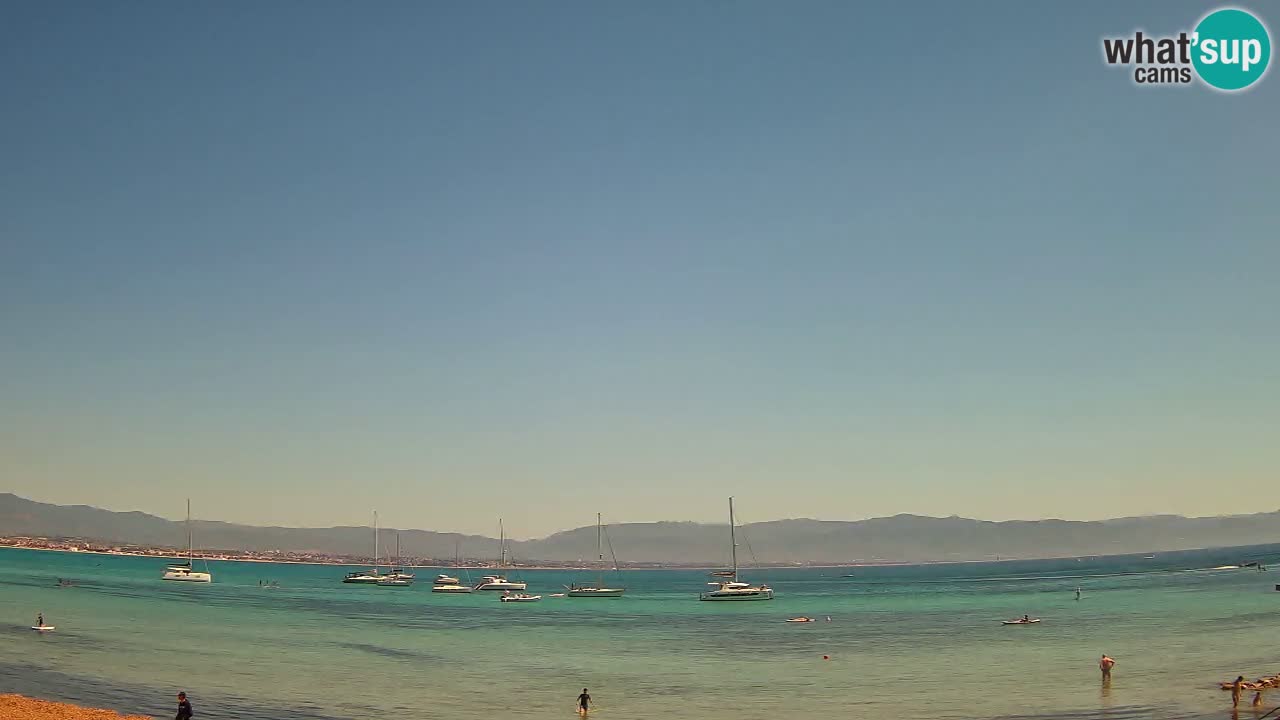 Webcam Cagliari Windsurf Club – Liveblick vom Poetto Strand