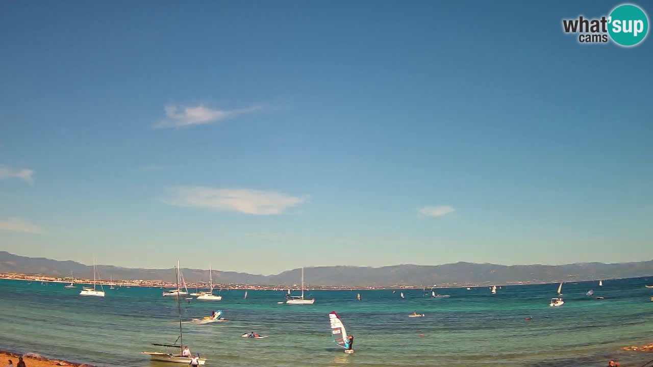Webcam Cagliari Windsurf Club – Liveblick vom Poetto Strand