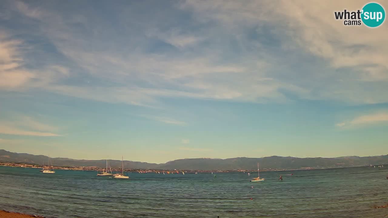 Webcam Cagliari Windsurf Club – Liveblick vom Poetto Strand
