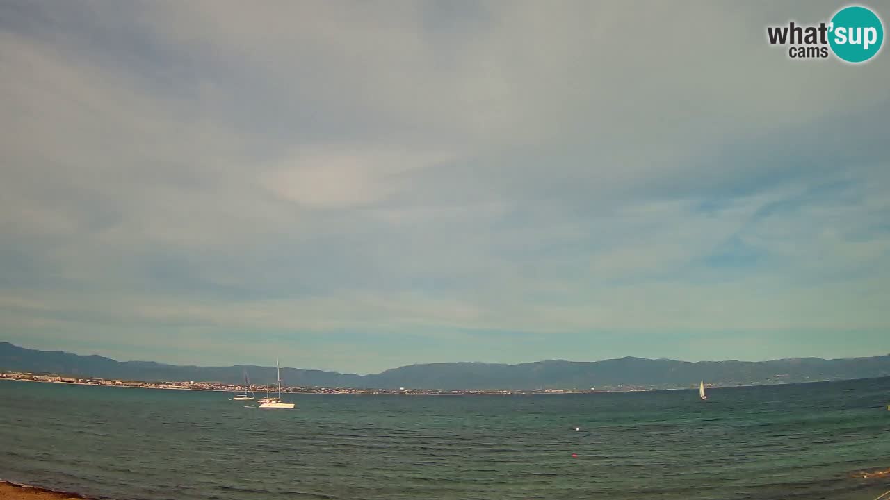 Webcam Cagliari Windsurf Club – Liveblick vom Poetto Strand