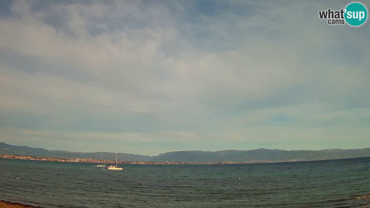 Webcam Cagliari Windsurf Club – Plage du Poetto en direct