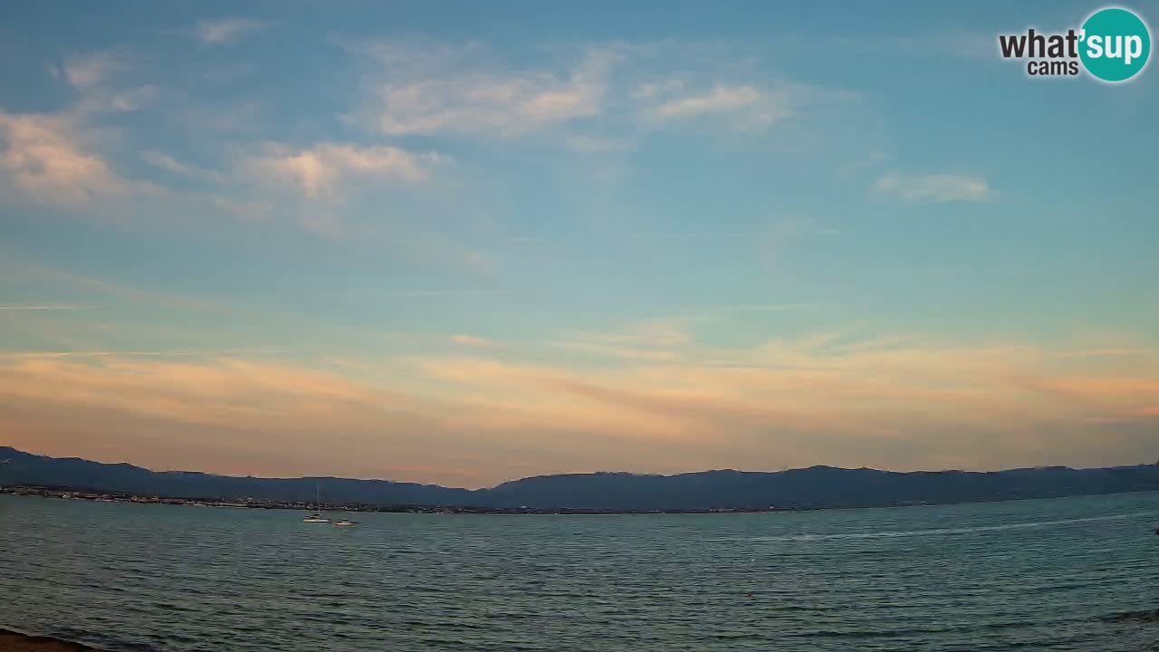 Webcam Cagliari Windsurf Club – Spiaggia del Poetto in diretta