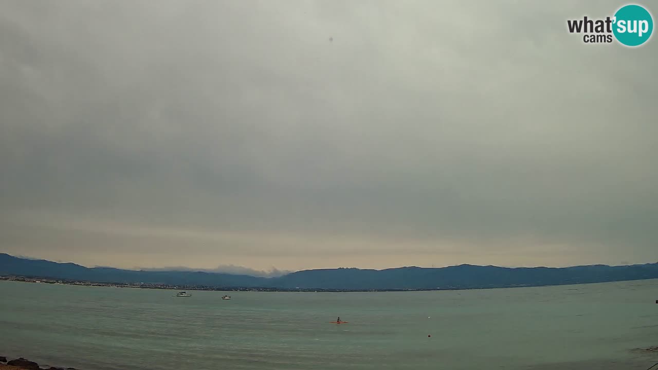 Web kamera Cagliari Windsurf Club – Poetto plaža uživo