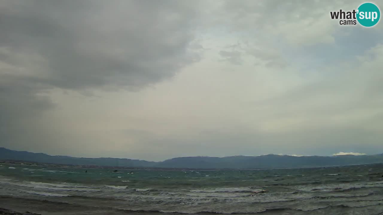 Webcam Cagliari Windsurf Club – Liveblick vom Poetto Strand