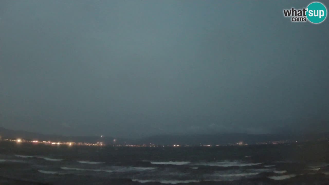 Webcam Cagliari Windsurf Club – Spiaggia del Poetto in diretta