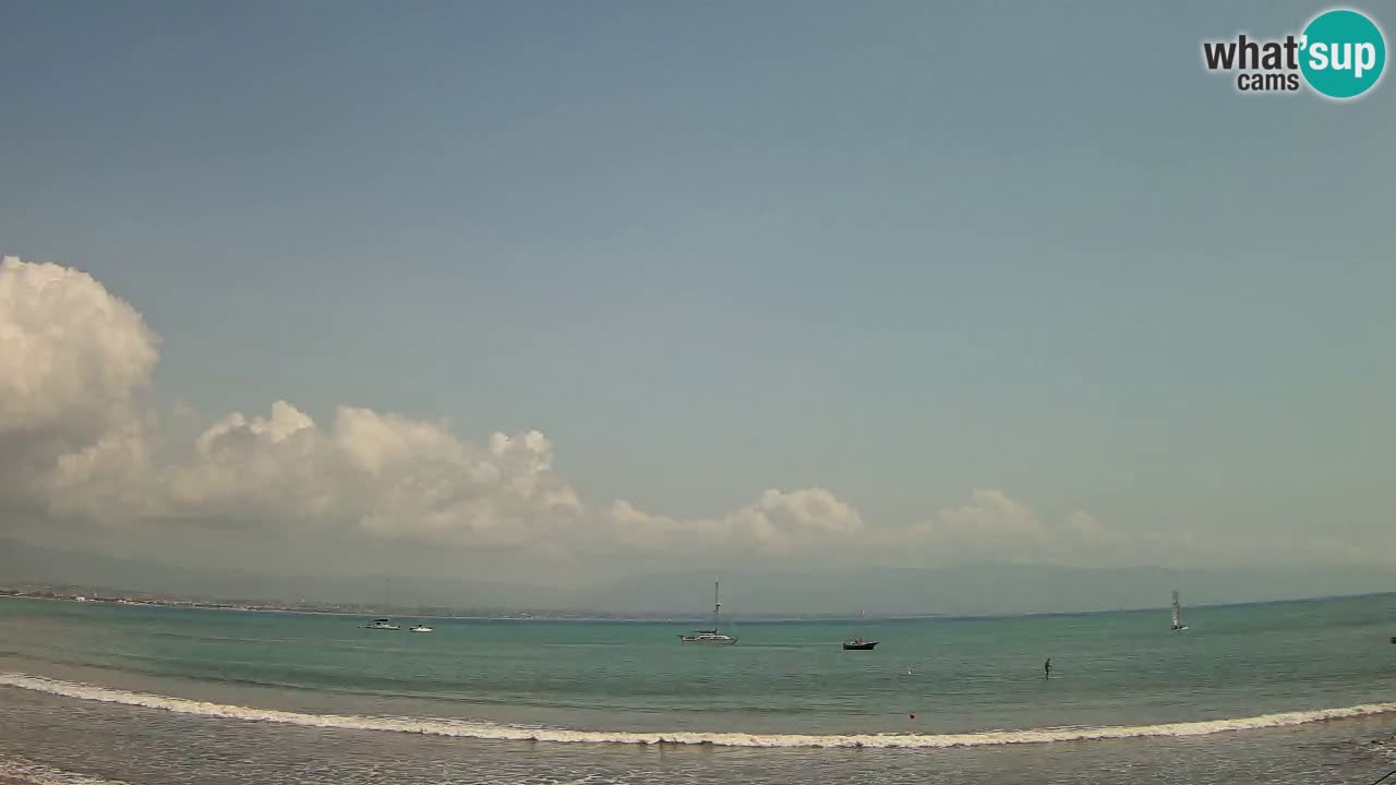 Web kamera Cagliari Windsurf Club – Poetto plaža uživo