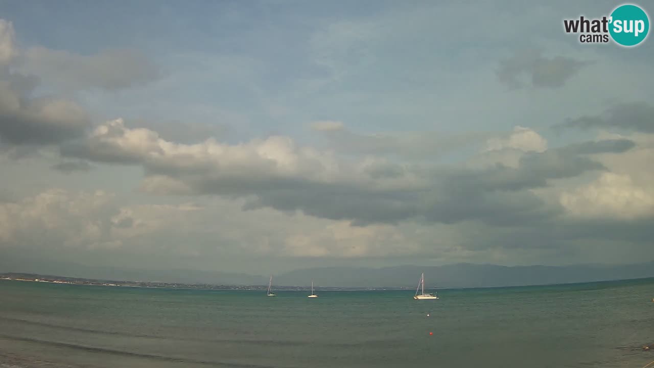 Web kamera Cagliari Windsurf Club – Poetto plaža uživo