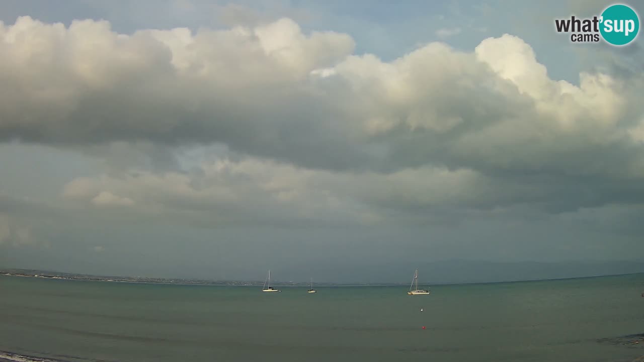Web kamera Cagliari Windsurf Club – Poetto plaža uživo