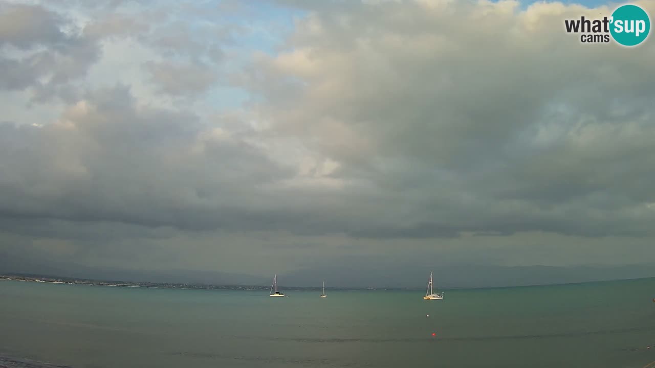 Web kamera Cagliari Windsurf Club – Poetto plaža uživo