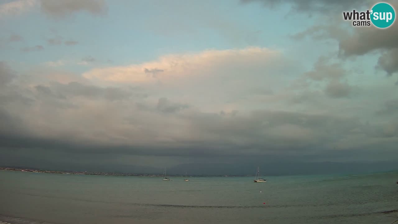 Webcam Cagliari Windsurf Club – Plage du Poetto en direct