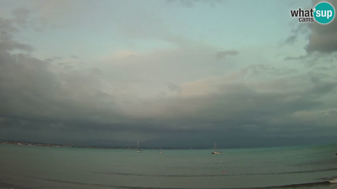 Webcam Cagliari Windsurf Club – Plage du Poetto en direct
