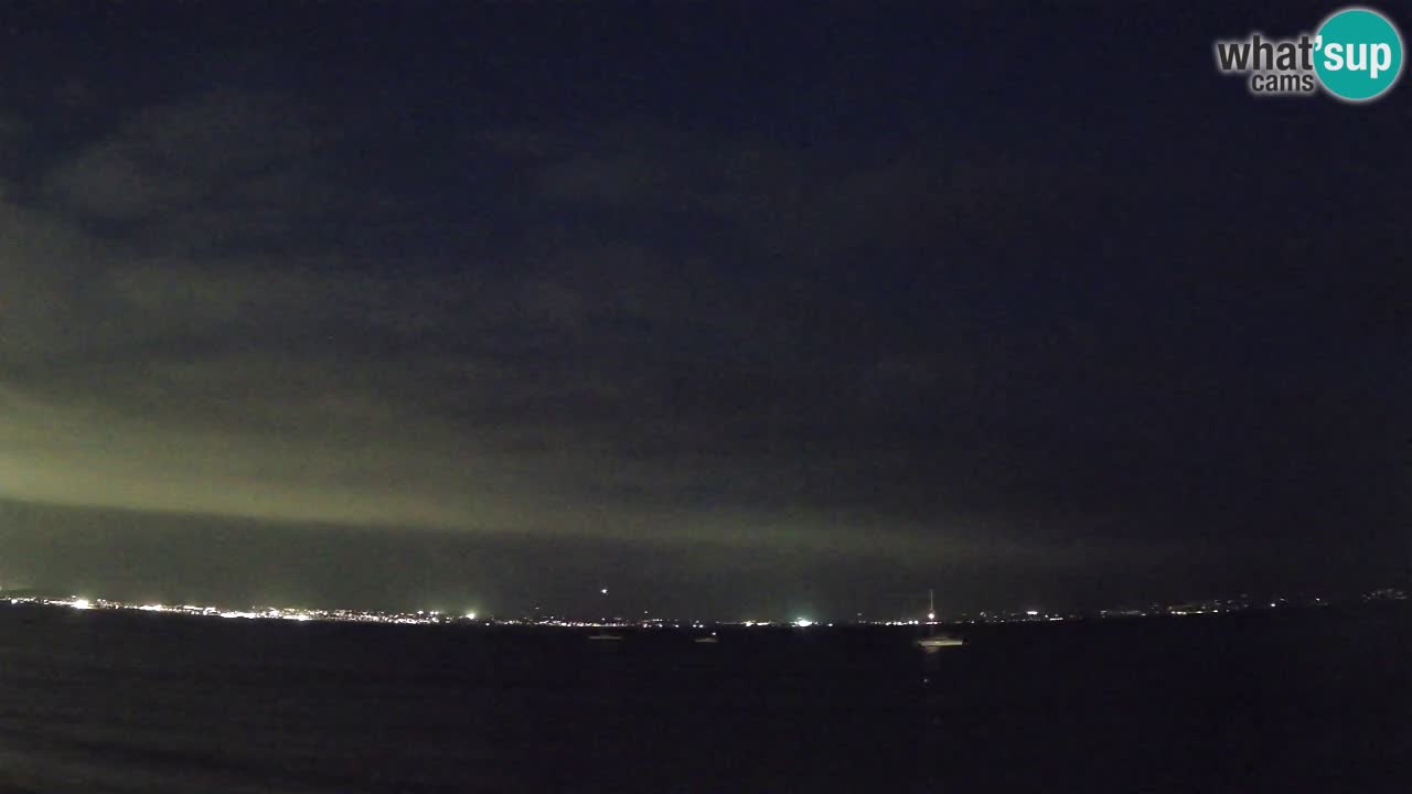 Webcam Cagliari Windsurf Club – Plage du Poetto en direct