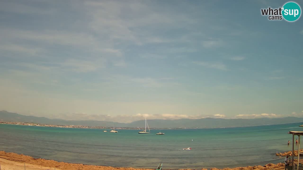 Webcam Cagliari Windsurf Club – Liveblick vom Poetto Strand