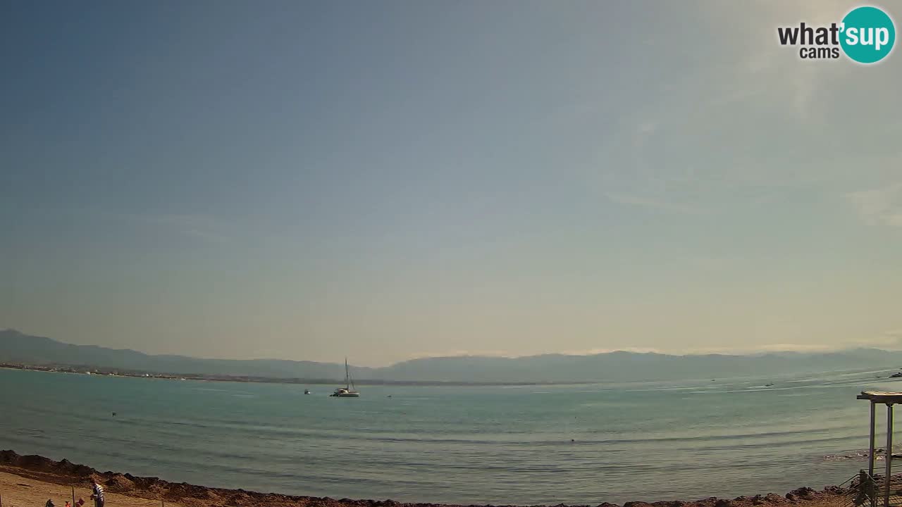 Webcam Cagliari Windsurf Club – Plage du Poetto en direct