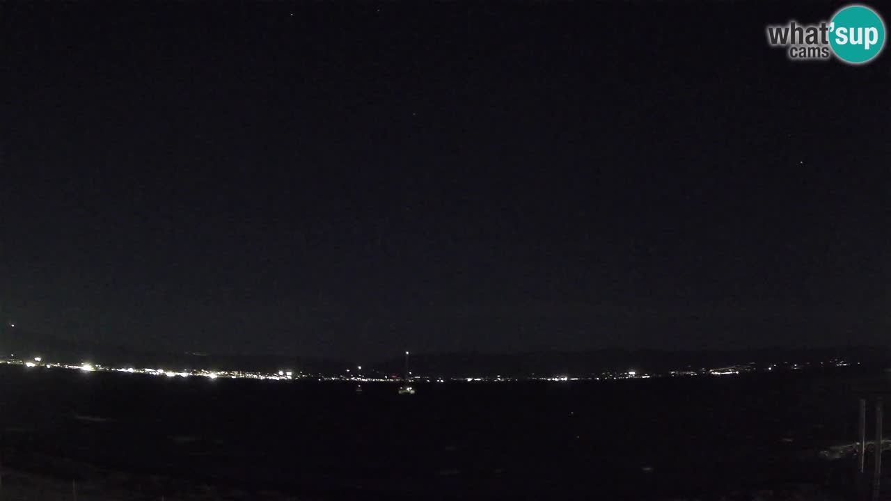 Webcam Cagliari Windsurf Club – Plage du Poetto en direct