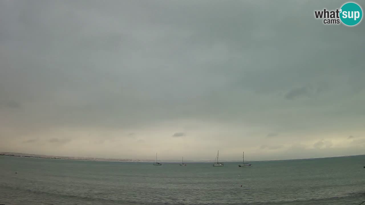 Webcam Cagliari Windsurf Club – Spiaggia del Poetto in diretta
