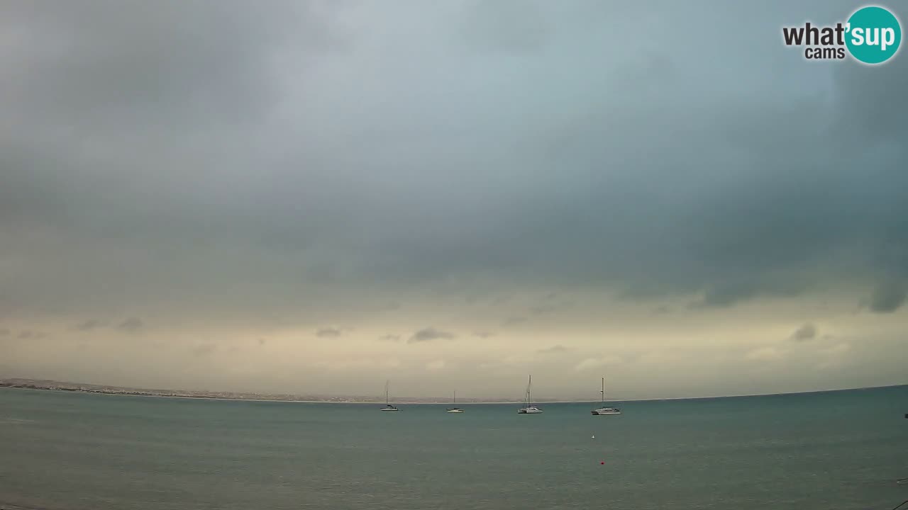 Webcam Cagliari Windsurf Club – Plage du Poetto en direct