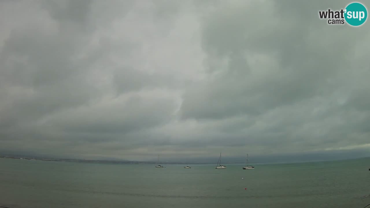 Web kamera Cagliari Windsurf Club – Poetto plaža uživo