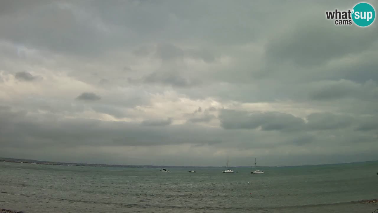 Webcam Cagliari Windsurf Club – Playa del Poetto en directo