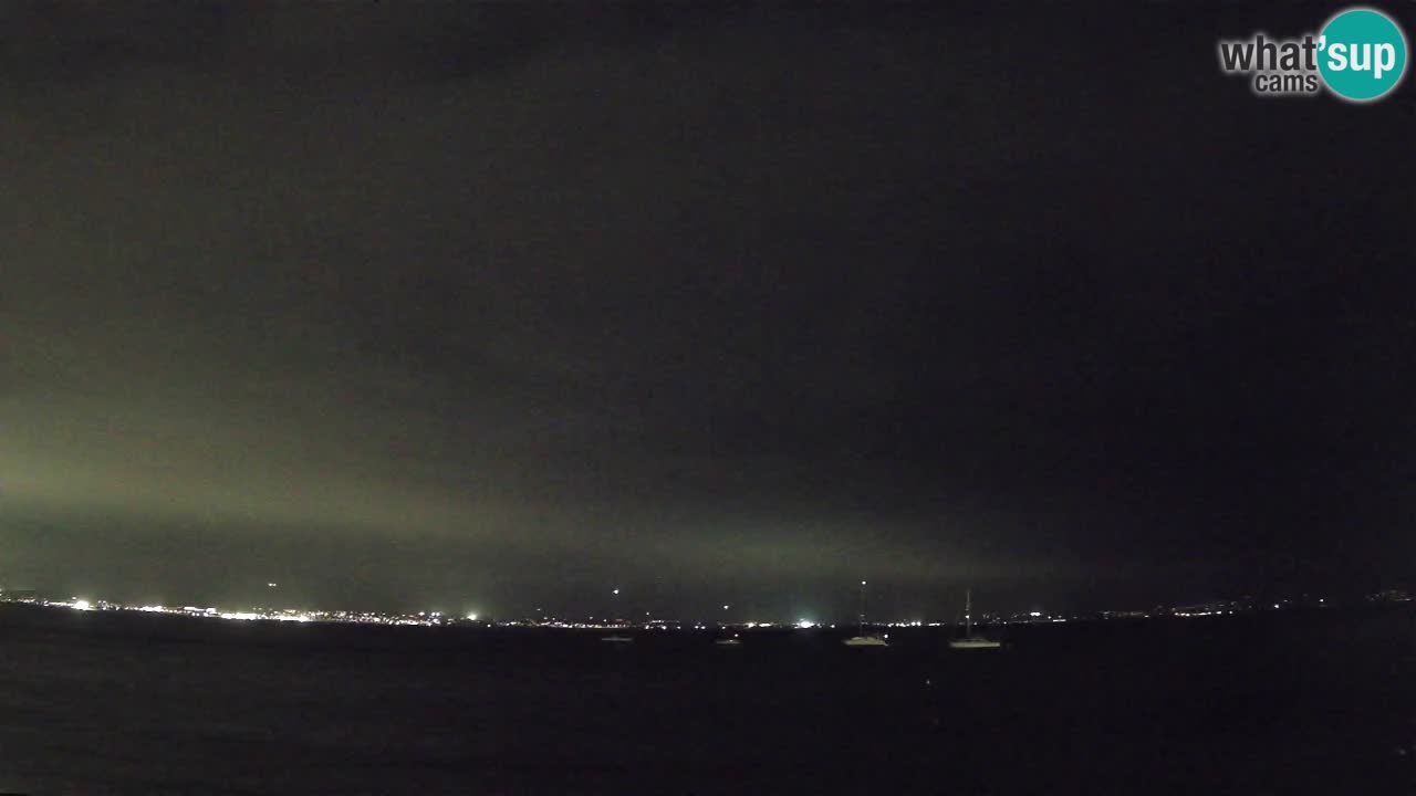 Webcam Cagliari Windsurf Club – Plage du Poetto en direct