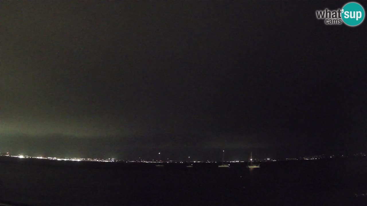 Webcam Cagliari Windsurf Club – Plage du Poetto en direct