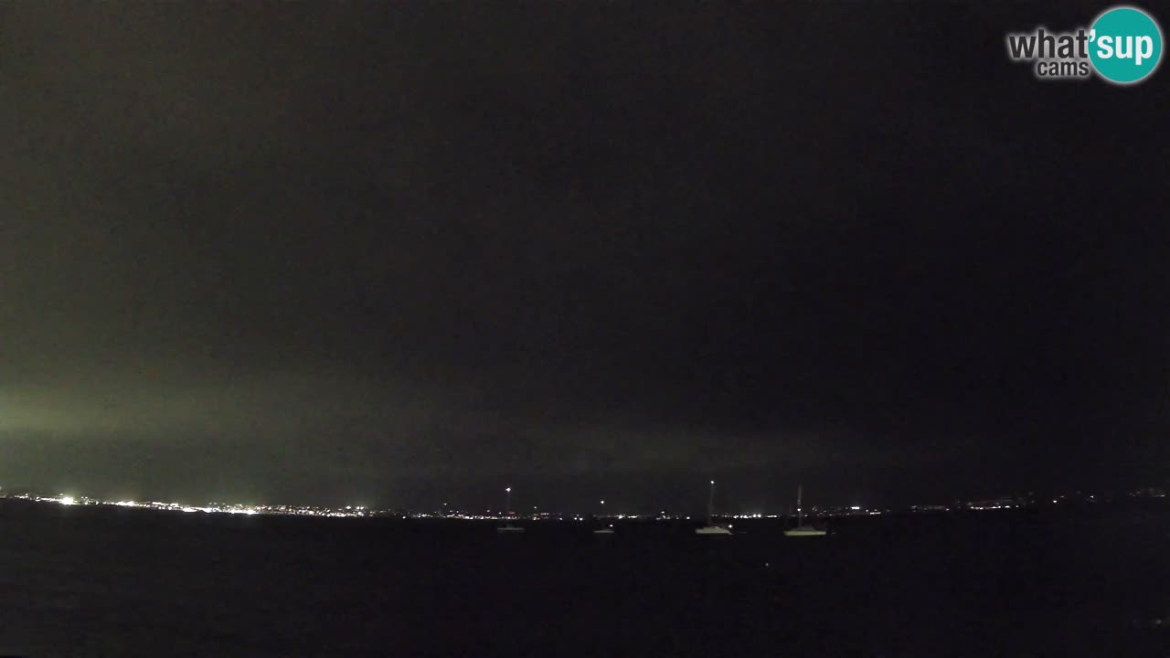 Webcam Cagliari Windsurf Club – Spiaggia del Poetto in diretta