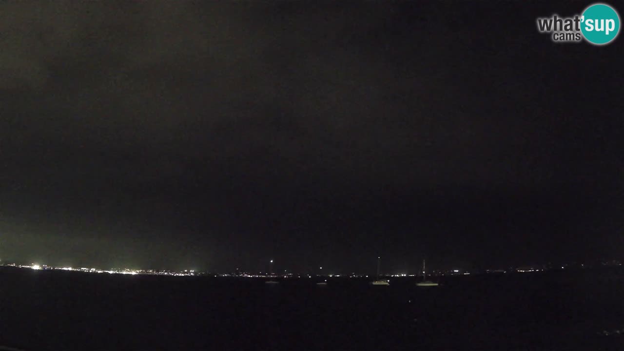 Webcam Cagliari Windsurf Club – Plage du Poetto en direct