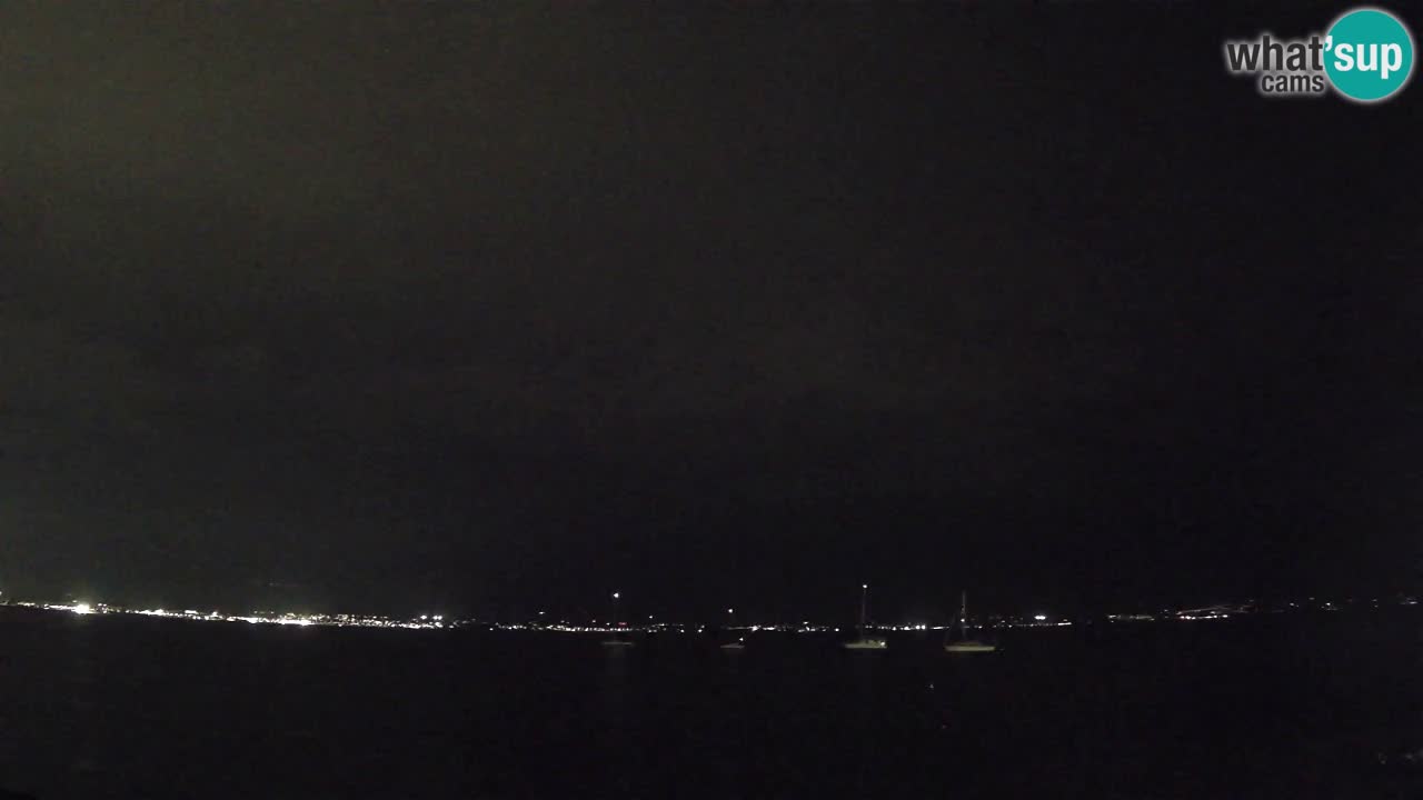 Webcam Cagliari Windsurf Club – Playa del Poetto en directo