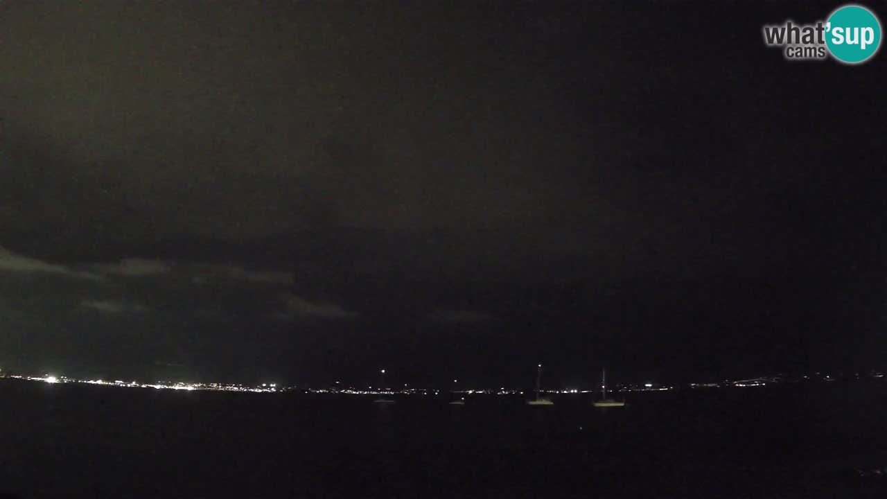 Webcam Cagliari Windsurf Club – Plage du Poetto en direct