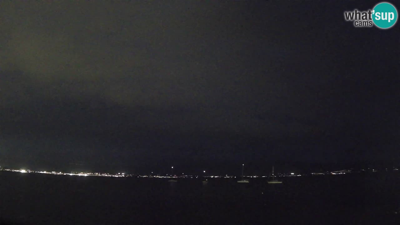 Webcam Cagliari Windsurf Club – Playa del Poetto en directo