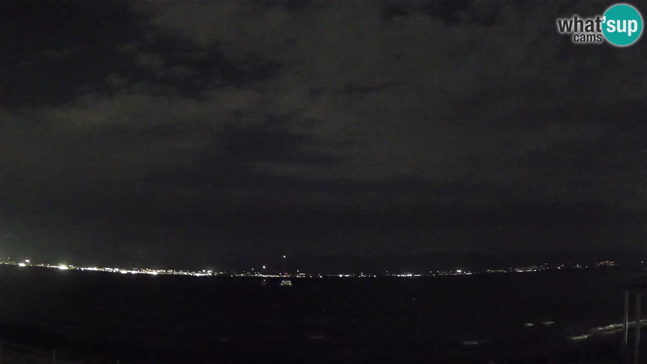 Webcam Cagliari Windsurf Club – Plage du Poetto en direct