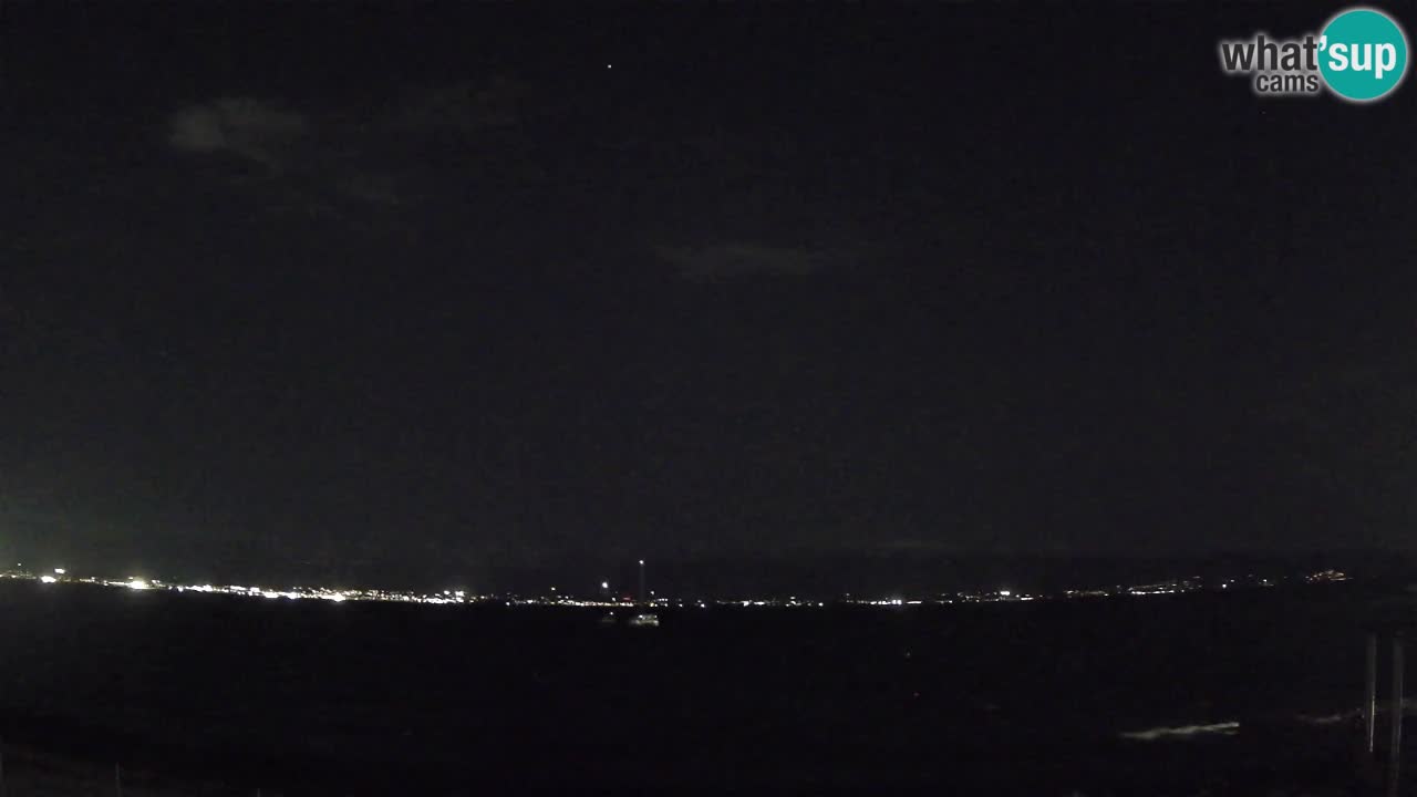 Webcam Cagliari Windsurf Club – Playa del Poetto en directo