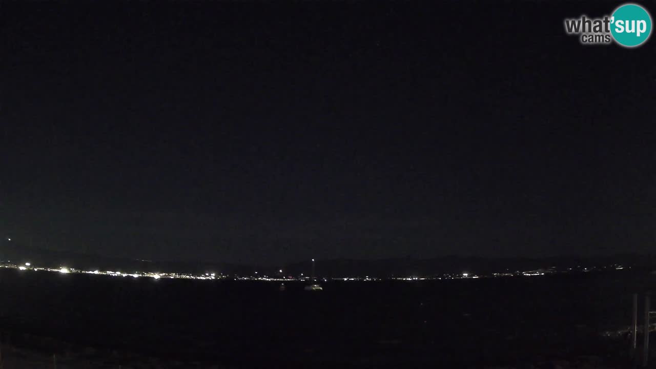 Webcam Cagliari Windsurf Club – Plage du Poetto en direct