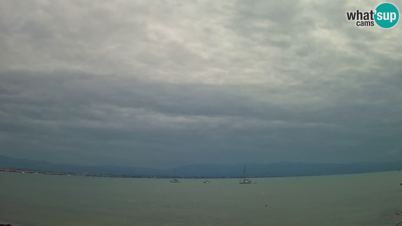 Webcam Cagliari Windsurf Club – Playa del Poetto en directo