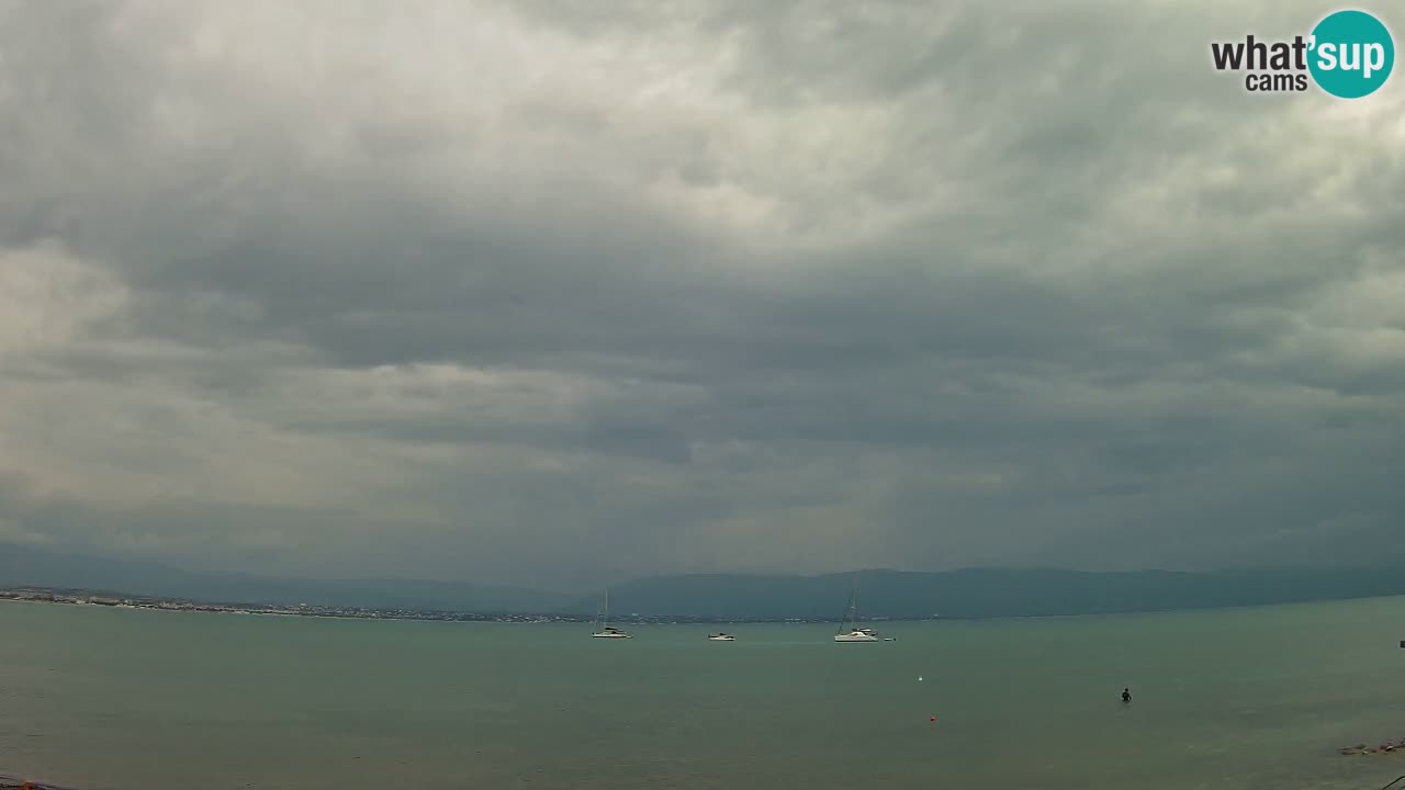 Webcam Cagliari Windsurf Club – Spiaggia del Poetto in diretta