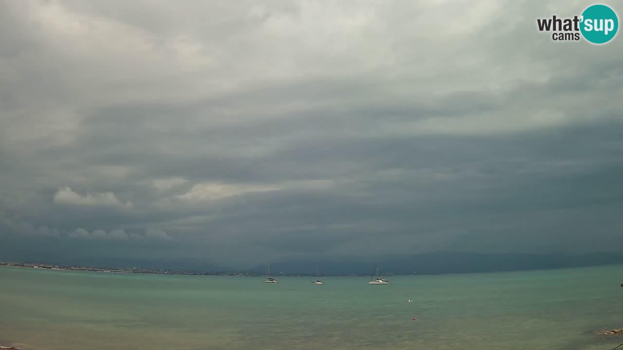 Web kamera Cagliari Windsurf Club – Poetto plaža uživo